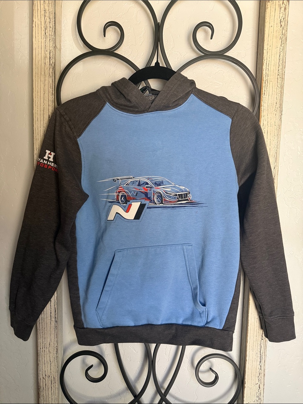 Bryan Herta Autosport x Hyundai N Racing Hoodie | Youth Size Large